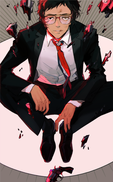 Happy late late birthday Adachi-san.It meant to be finished on Adachi’s birthday, but thi