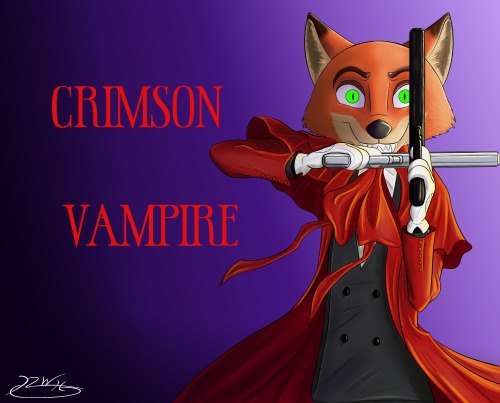 Crimson Vampire (B)And the version for Nick as well! ^^I do not recommend messing with this fox eith