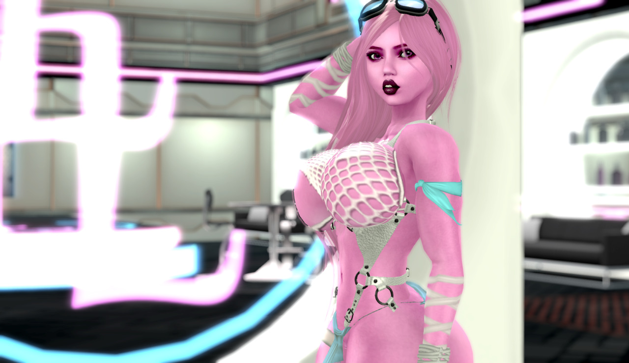 thedollcollection:  Star Wars! Perfect excuse for pink skin!
