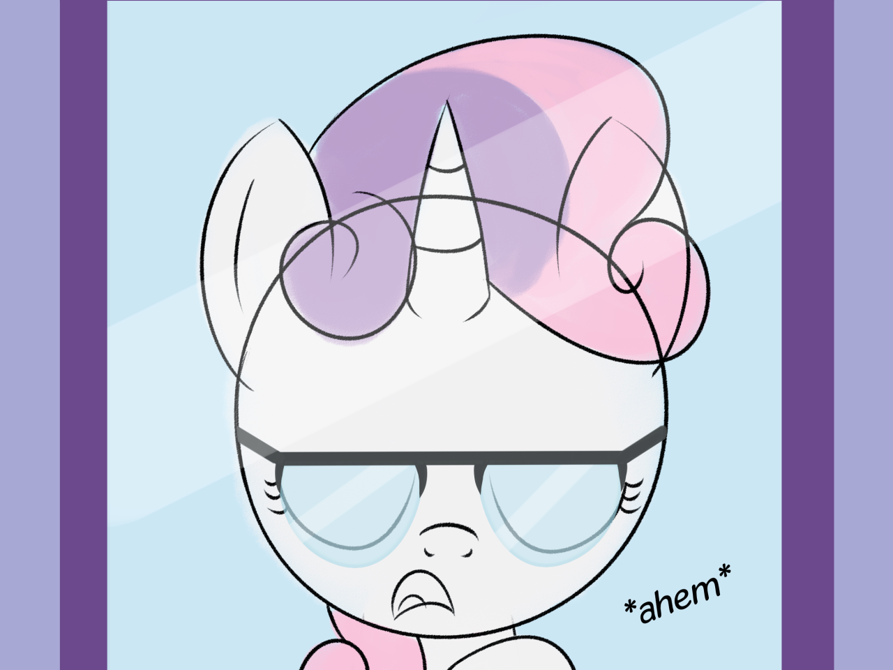 sweetiebellesbandb:  PCSB: And take off my glasses!  *giggles*