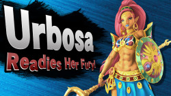 fantasyknight578:Urbosa in Super Smash Bros.