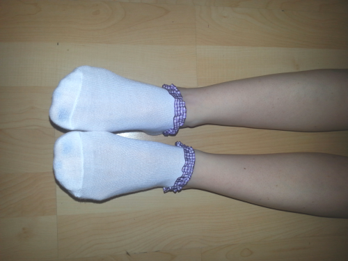 More ruffle socks