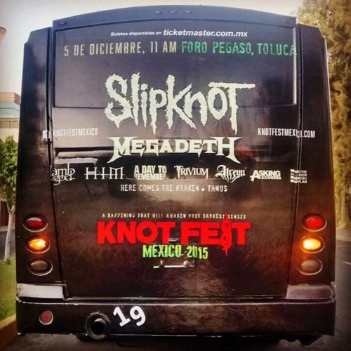 ¡@knotfestmexico! Por tiempo limitado compra tu boleto por solo $1,050 MX en las taquillas del