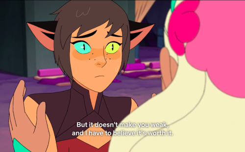 femininerdy:My OTP is finally canon: CATRA x THERAPY 