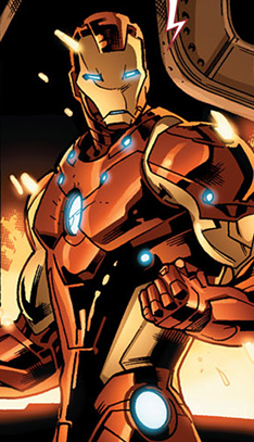 brandnewfashion:  Tony Stark/Iron Man’s “Bleeding Edge” Armor in Fear Itself