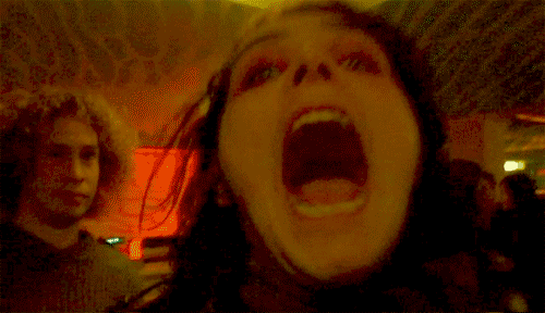 xblackparadepoison015x:  Gerard Way has a seizure ;-; or an orgasm..idk My MCR page