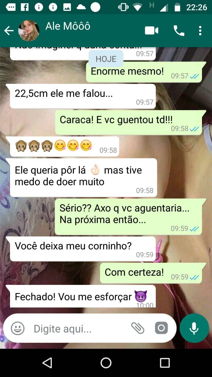 odrols:Print do casal Ale e seu corno, experimentando pela primeira vez uma aventura