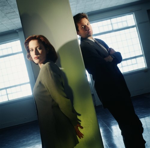 xfiles-behind-the-scenes: “I love the idea of taking Mulder and Scully on and on and on and se