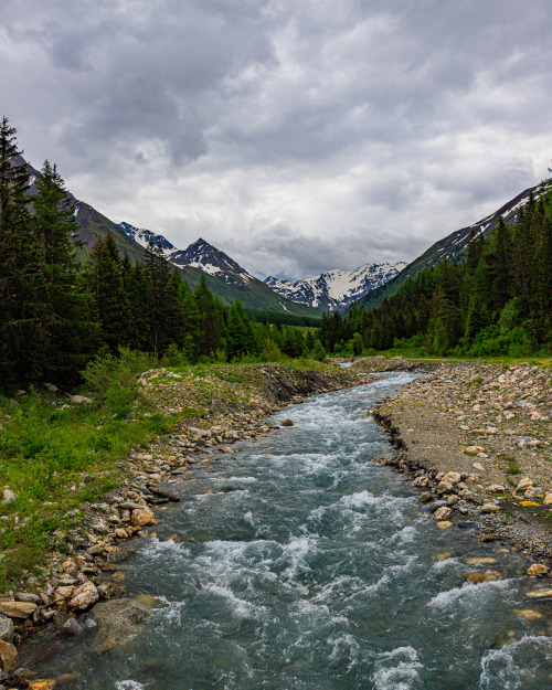 Alpine mountain stream 10/? - Tour du Mont Blanc, June 2019photo by nature-hiking