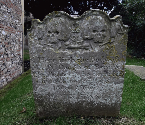 Memento Mori Gravestones at St Martin’s Church- Canterbury, England 