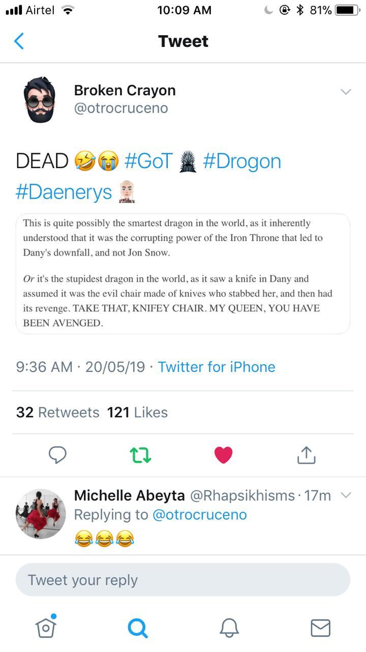 mysweetvillain:  My lovely boy Drogon 