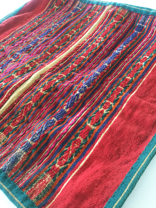 This huipil from our collection is a part of the traditional costume worn by indigenous women from c
