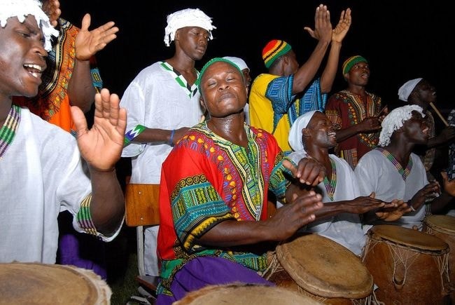 My Kemetic Dreams — The dashiki is a colorful garment that covers the...