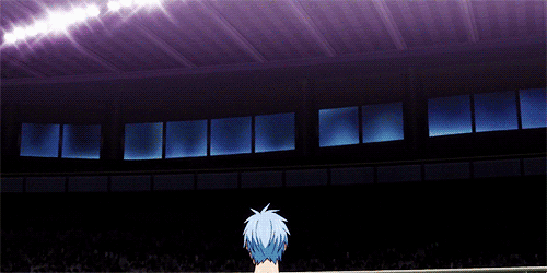 seabreezefriendship:“Kuroko… People cheering for you really gives you power, doesn’t it…”