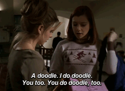 katthedemonslayer:  Buffy meme | Character [1/5] - Willow Rosenberg  Occasionally,