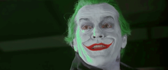 pparkerz:every joker film incarnation (1966 - 2019)