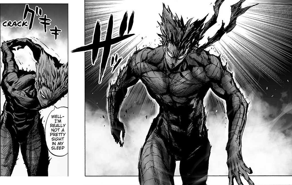 Murata-sensei's reference for Cosmic Fear Garou : r/OnePunchMan