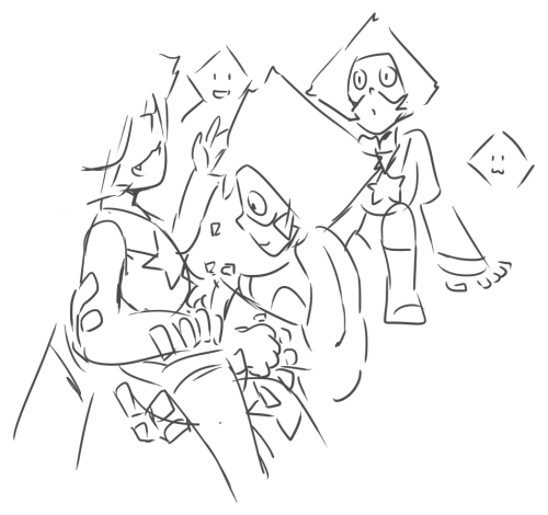 Porn Pics tinyshippingtrash:  doodle dump #33 peridot