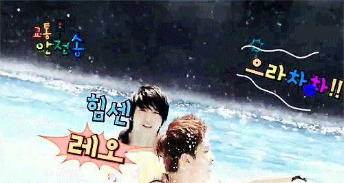 leowhispers:  Just like a baby (ノ^o^)ノ