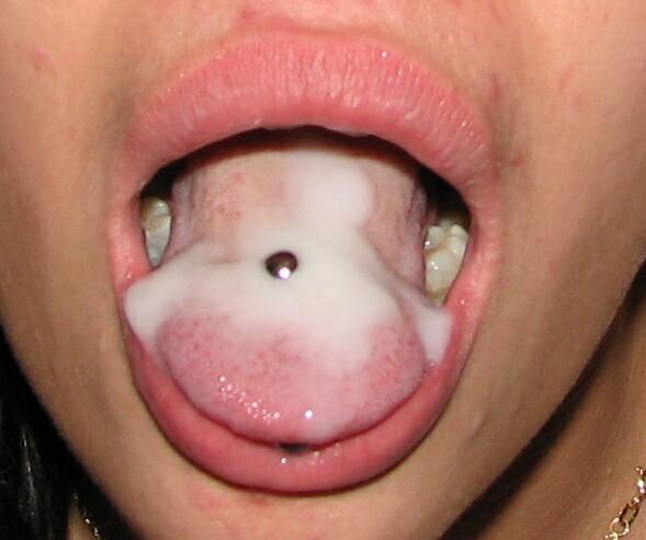 mouthcream:  cum on tongue shots @ mouthcream.tumblr.com  Submit MouthCream pics