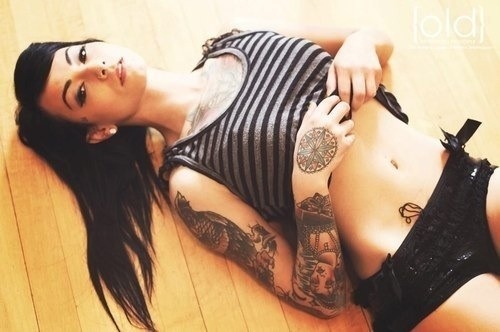 Women with tatoos