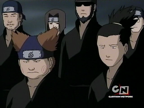 super-pervy-sage:   is that asuma in the back  is that asuma being swaggie at his own dad’s funeral 