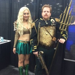 ani-mia:  I found an awesome Aquaman at @houstoncomicpalooza