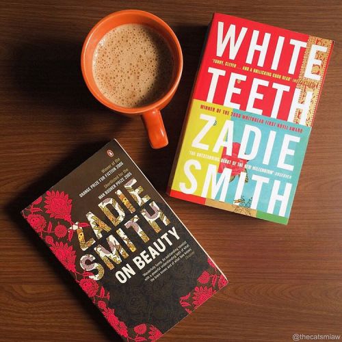 thecatsmiaw:Where do I start with #ZadieSmith?#OnBeauty #WhiteTeeth #bookhaul #book #books #bookstag