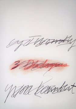 thedepthofthesurface:  Cy Twombly 3 Dialogs