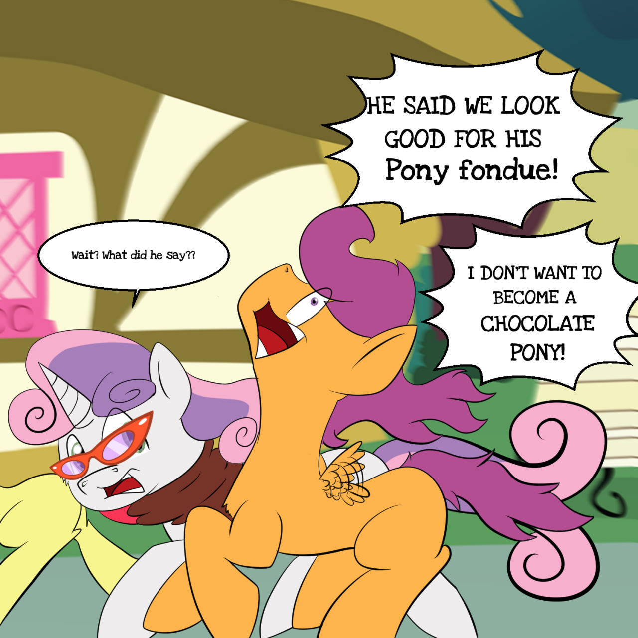 adventuresofthecolossalpony:Those kids and their crazy imaginations :P(mod: YAY!