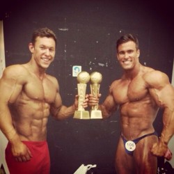 thick-sexy-muscle:  Mike Pearson and Calum von Moger