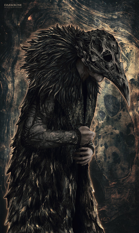 ubernoir: crow by utku-ozden