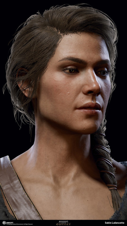 badasserywomen: Kassandra why you so damn perfect.    Sabin Lalancette - https://www.artstation.com/binet 