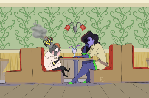 Lovin' The Thing Going On Between @nginiamhim And @super-nova-star !