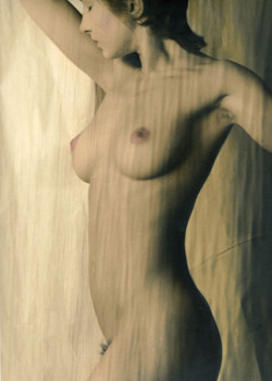 natural-beauty-art:  Michael Gesinger: Eyes closed - Nude profile 