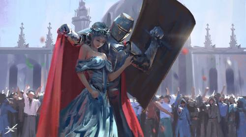 scatteredsplatteredspun:“Guard” By Wang Ling