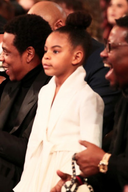 Brownlikebrandy: Thecarterkids:   Blue Ivy   At The 60Th Annual Grammy Awards (January