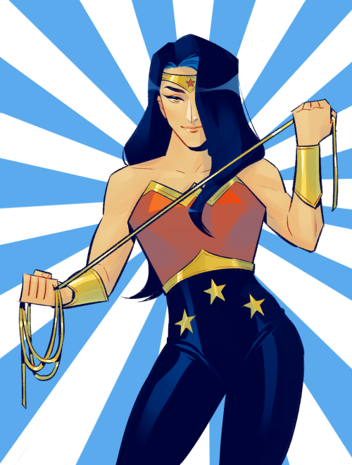 lingualpugilist:wonder woman is like a foot taller than me and all i want is for her to carry me and
