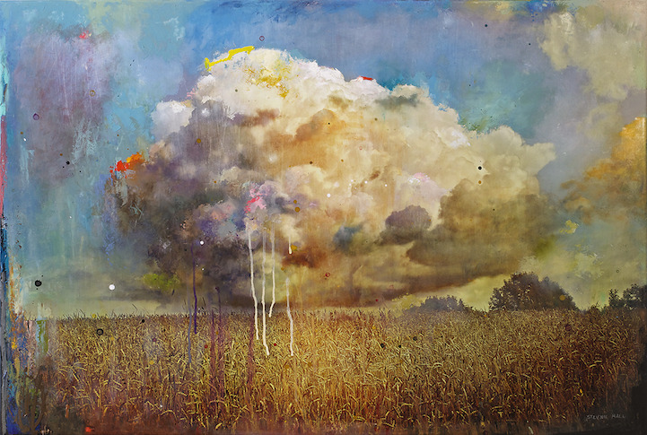 archatlas:   Stev'nn Hall A small sampling of the impressionistic mixed media landscapes