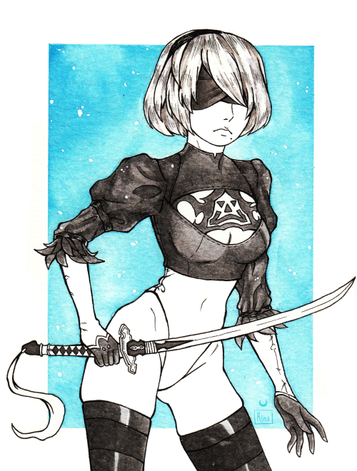 2B Ink Painting !
