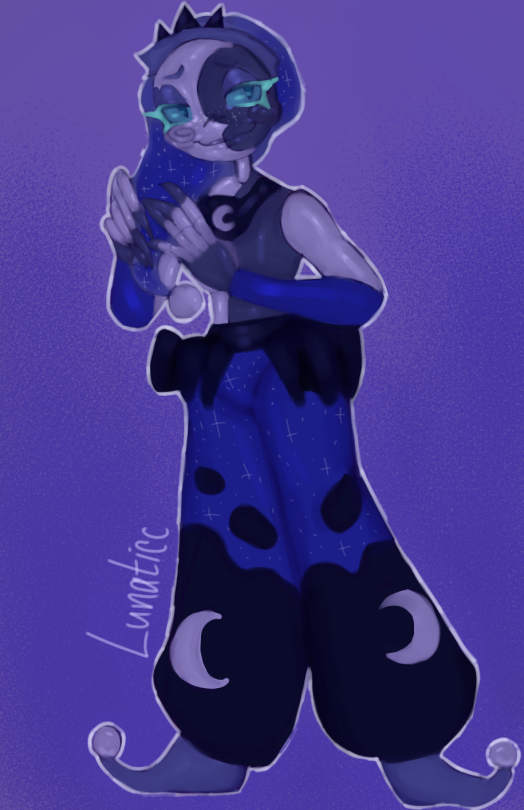 Moon As Princess Luna And Sun As Princess Celestia