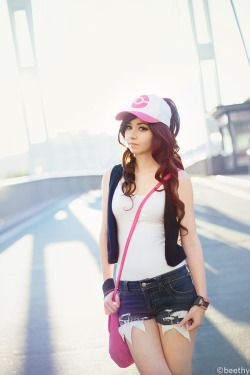 pxlbyte:  Pokémon Trainer Cosplay Modeled