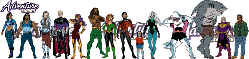 Characters to expect in the upcoming Adventure Comics #0, out February 2nd! If you’re curious to kno