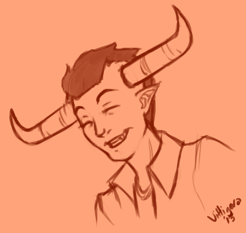 After a long hiatus due to computer troubles, I have returned. Here’s a happy Tavros to expres