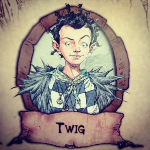 portrait of twig from the edge chronicles