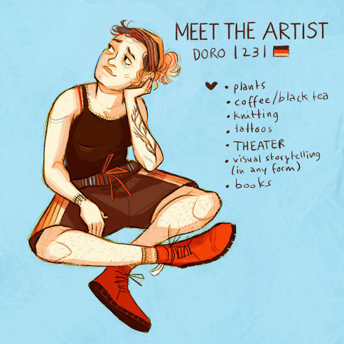 made a new meet the artist because the last one was like 3 years ago also because there’s so many ne