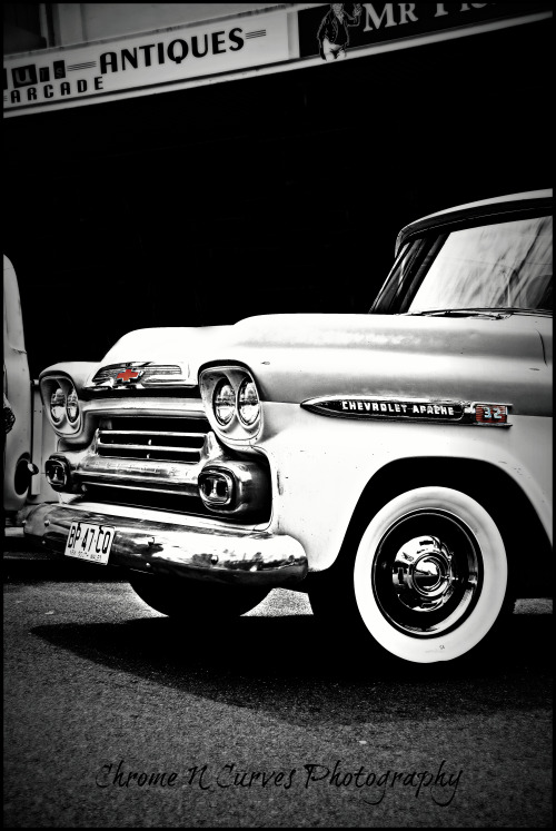 chromencurves:  Chevrolet Apache by EdPreece 