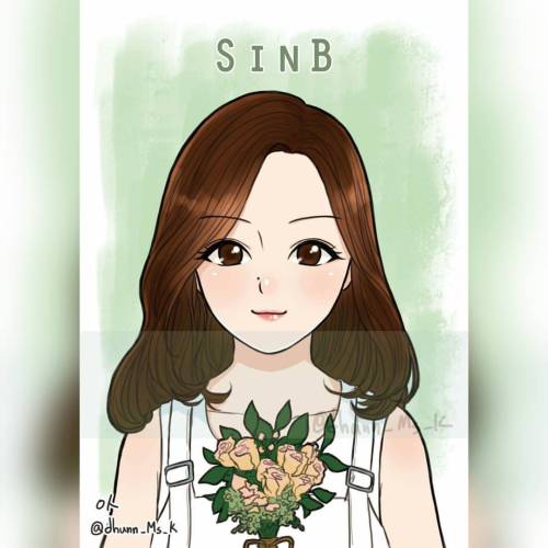 SinB&rsquo;s Fanart Cr.to the owner ~✨~✨~✨~✨~✨~✨~ #Buddy #Perfect #GFriend #Megustastu #Yerin #S