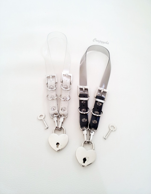 creepyyeha:  enterthebrighteye:  creepyyeha:  Fetish Heart Collar by Creepyyeha Leather x Vinyl  I don’t hate this but I’m really sick of restraints being glamorized. They have a purpose and mean something very special to a certain community. Why