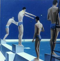 Enchantemoimerlin: Zhang Peili  Midsummer Swimmers, 1985 